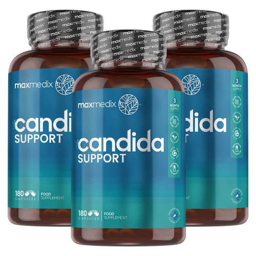 

Candida Support - Supports Healthy Candida Yeast Levels - Premium Probiotic Supplement - Vegetarian Friendly - Plant Based Ingredients - 3 Packs